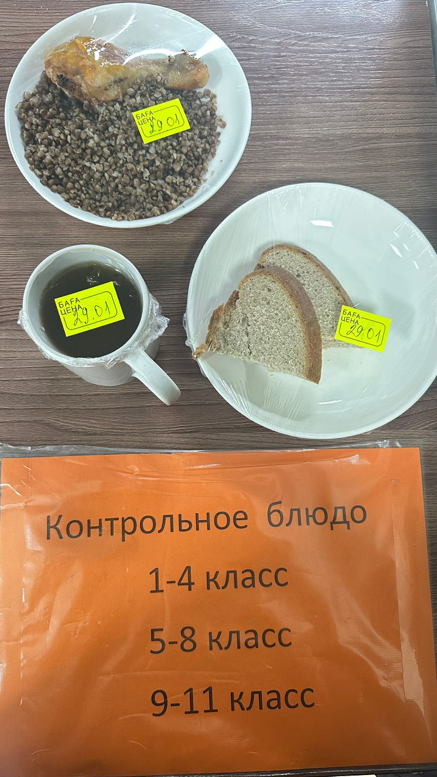 Детское питание за 29.01.2026